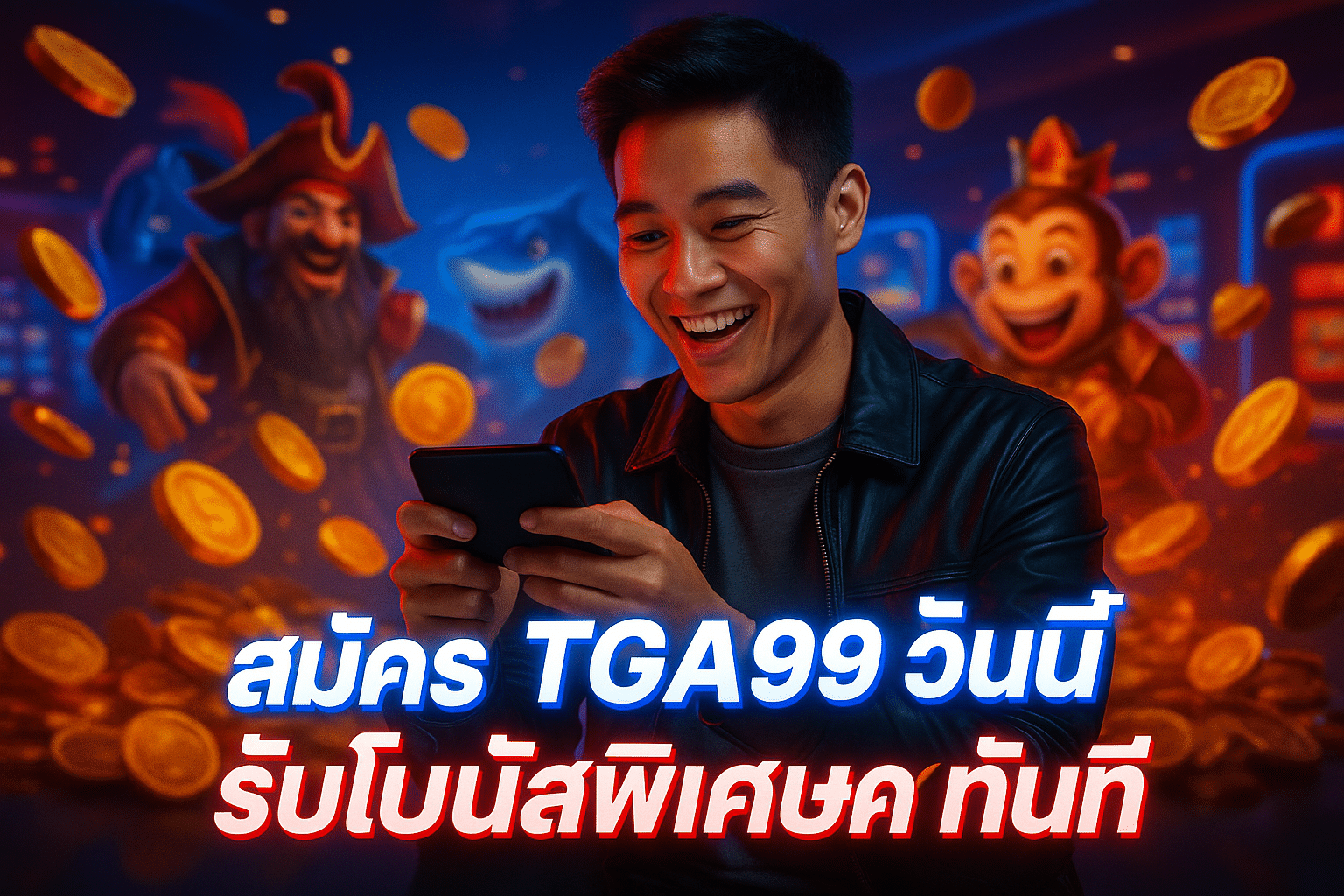 สมัคร TGA99 วันนี้ รับโบนัสพิเศษทันที